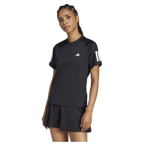 Adidas Γυναικεία κοντομάνικη μπλούζα Club 3-Stripes Tennis Climacool Tee Adidas Γυναικεία κοντομάνικη μπλούζα Club 3-Stripes Tennis Climacool Tee
